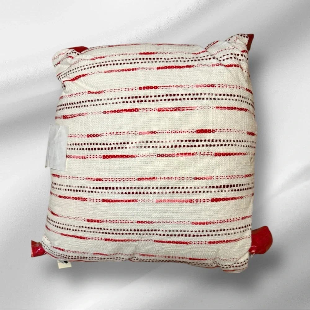 Hearth & Hand Holiday Red Pillow nwt‎